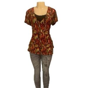 Style & Co Sz L Woman Blouse